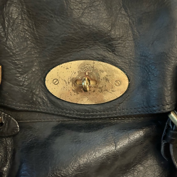 Used Mulberry Alexa bag in black - Picture 3 of 5